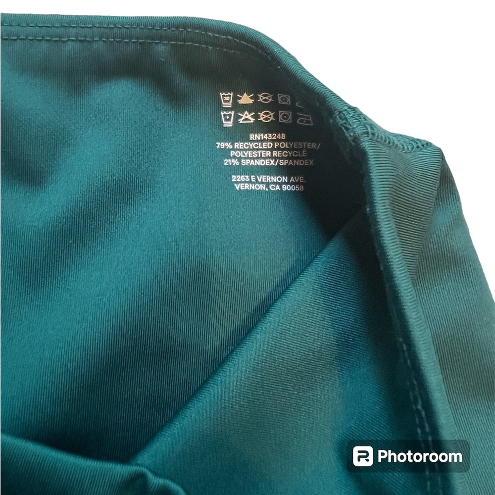 Reformation Ecomove Pine Green Bike Shorts‎ - Picture 9 of 9